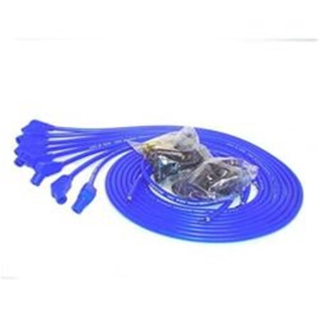 Taylor 8 mm Spiro-Pro Universal Spark Plug Wire Sets for 1942-1955 Chevrolet Truck, Blue T64-70653